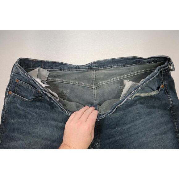 Levi's 559 Relaxed Straight Fit Stretch Rugged Blue Denim Jeans Mens Sz 48 x 32 - Picture 5 of 9